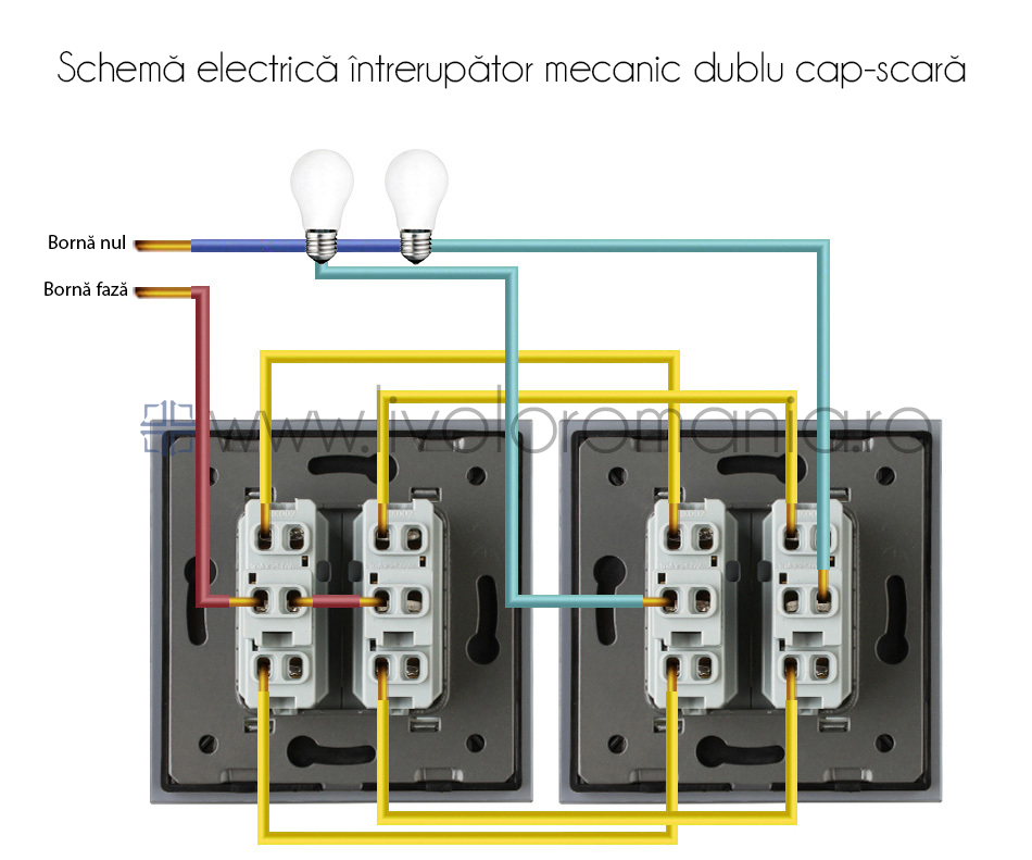 Schema Electrica Intrerupator Cap Scara Dublu - Scară Blog